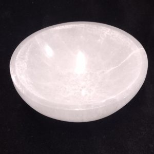 Selenite Bowl 4"